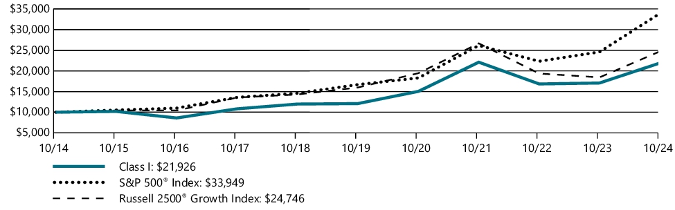 Fund Performance - Growth of 10K