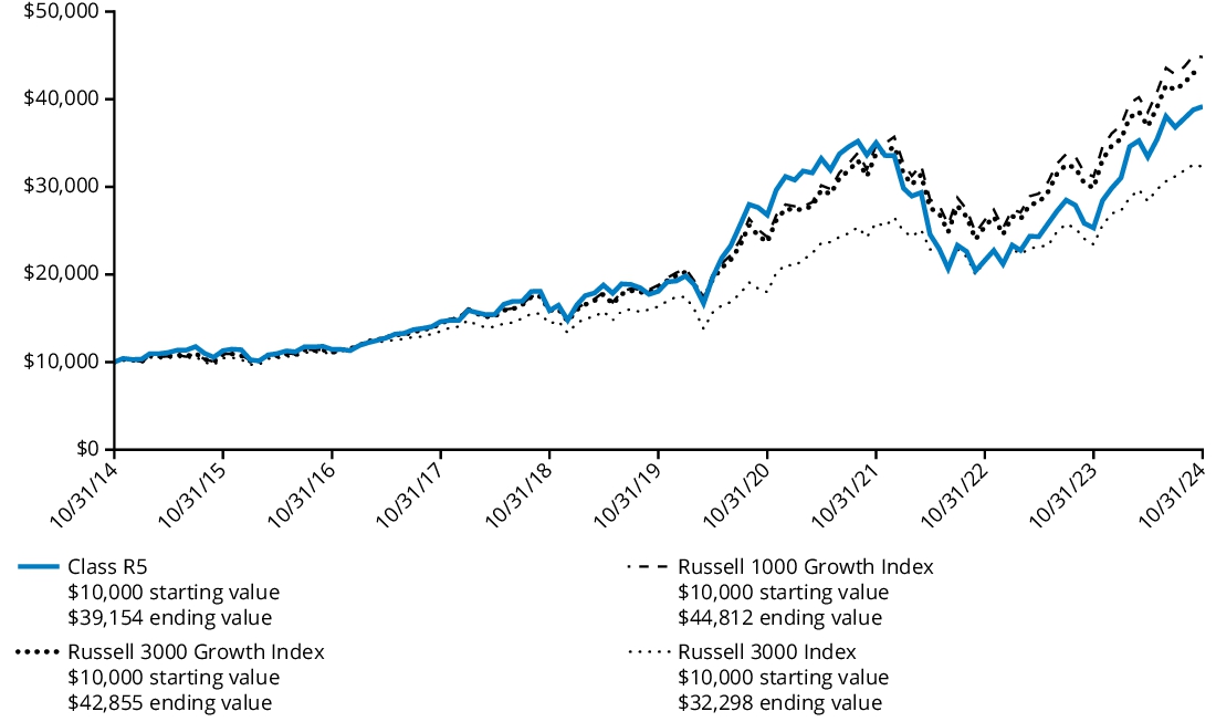 Fund Performance - Growth of 10K