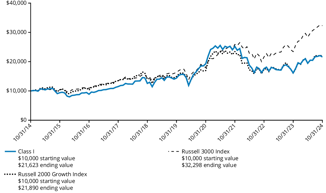 Fund Performance - Growth of 10K