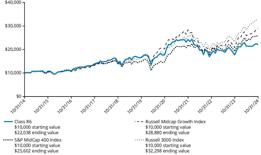 Fund Performance - Growth of 10K