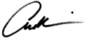 (SIGNATURE)