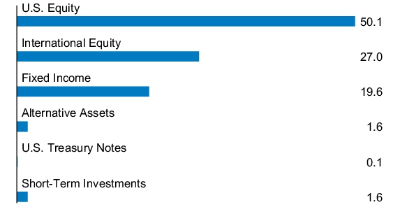 Graphical Representation - Allocation 1 Chart