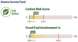 Amana Income Fund Carbon Metrics