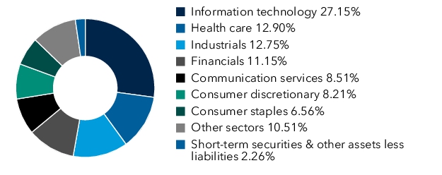 Graphical Representation - Allocation 1 Chart