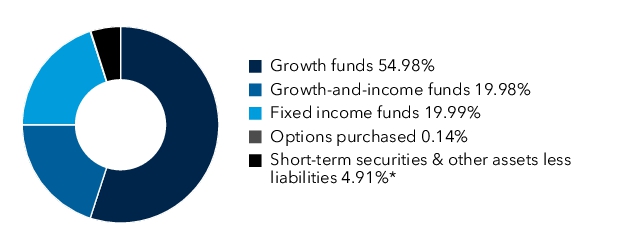 Graphical Representation - Allocation 1 Chart