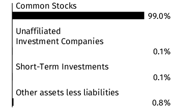 Graphical Representation - Allocation 1 Chart