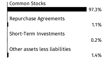 Graphical Representation - Allocation 1 Chart