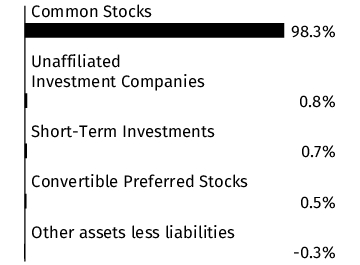 Graphical Representation - Allocation 1 Chart