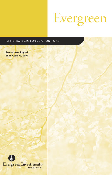 Evergreen Tax Strategic Foundation Fund