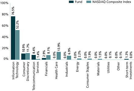 (EQUITY SECTOR ALLOCATION BAR CHART)