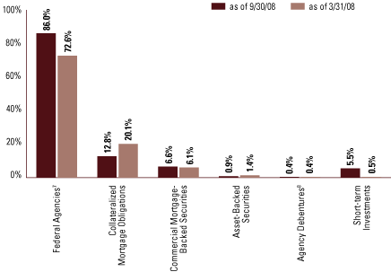 (U.S. MORTGAGES SECTOR ALLOCATION BAR CHART)