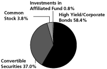 (Calamos Convertible and High Income Fund Pie Chart)