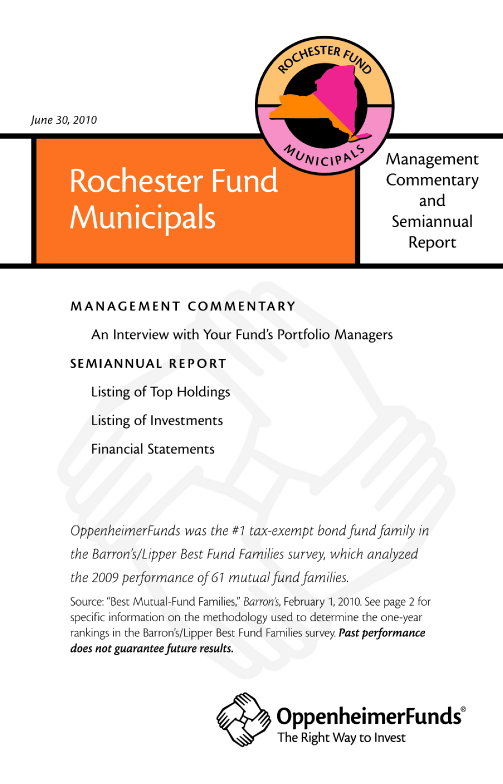 (ROCHESTER FUND MUNICIPALS LOGO)