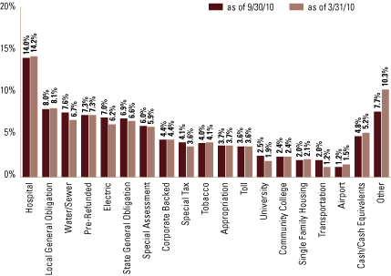 (SECTOR ALLOCATION BAR CHART)