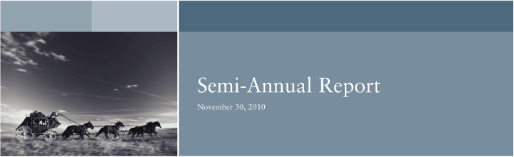 (SEMI-ANNUAL REPORT LOGO)