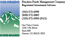 (Colorado BondShares Logo)