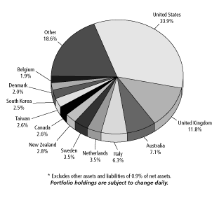 (ING VP GLOBAL EQUITY PIE CHART)