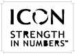 (ICON STRENGTH IN NUMBERS LOGO)