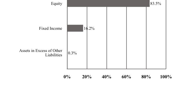 A graphical representation of Investments made.