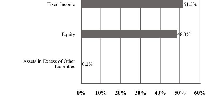 A graphical representation of Investments made.