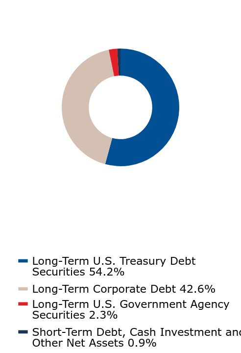 A graphical representation of Investments made.