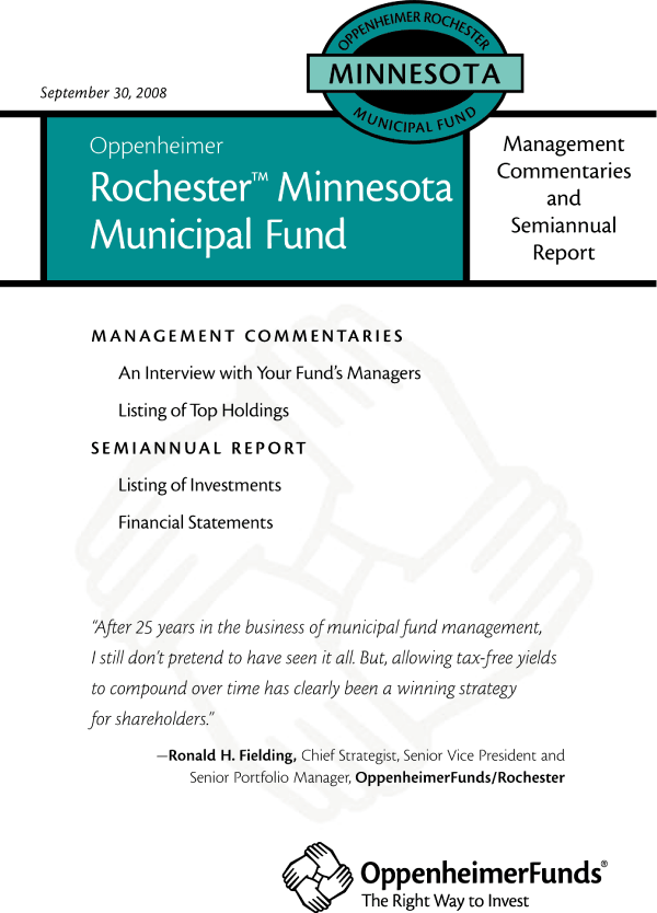 (OPPENHEIMER ROCHESTER MINNESOTA MUNICIPAL FUND LOGO)