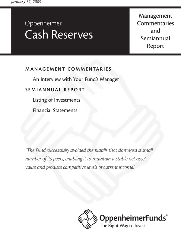 (OPPENHEIMER CASH RESERVES LOGO)