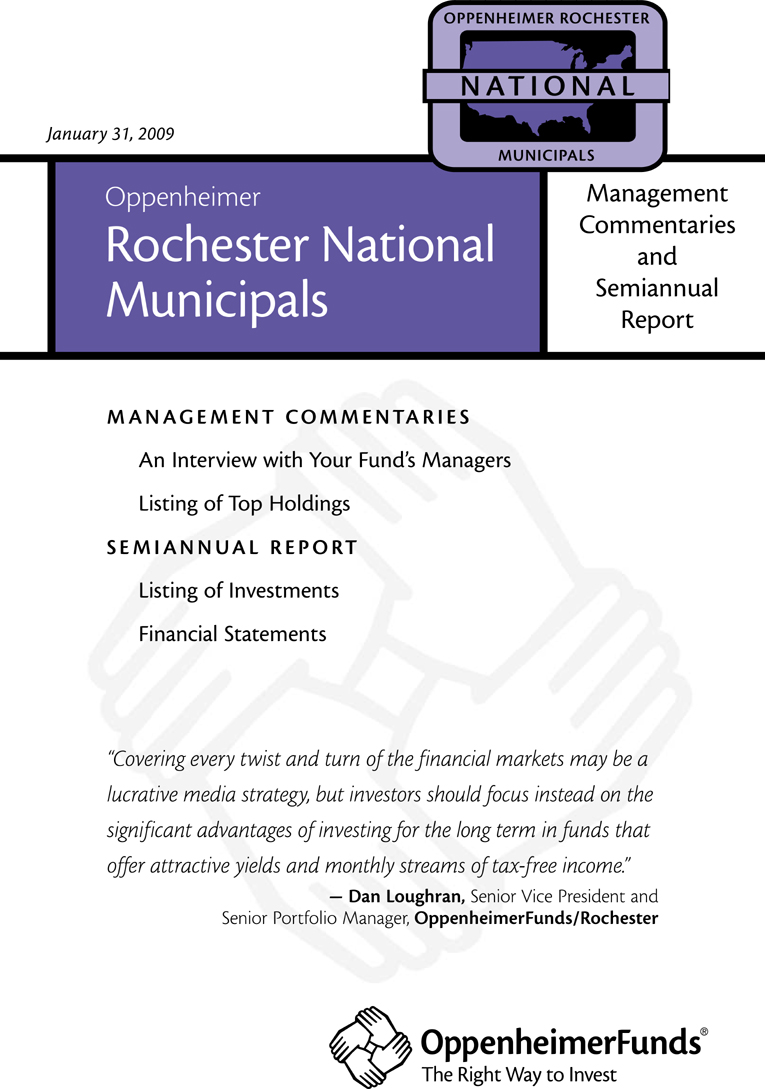 (ROCHESTER NATIONAL MUNICIPALS LOGO)