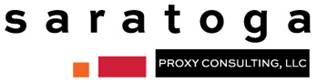 Saratoga Proxy Consulting LLC