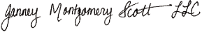 (JANNEY MONTGOMERY SCOTT LLC LOGO)