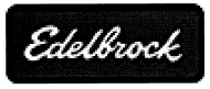 (EDELBROCK LOGO)