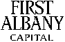 (LETTERHEAD OF FIRST ALBANY CAPITAL INC.)