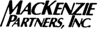 (MACKENZIE PARTNERS, INC. LOGO)