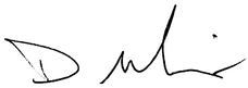 SIGNATURE