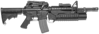 (PICTURE OF GRENADE LAUNCHER)