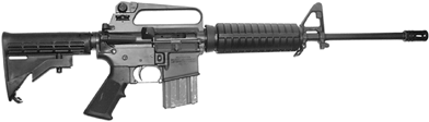 (PICTURE OF AR-15A2 GOVERNMENT CARBINE)