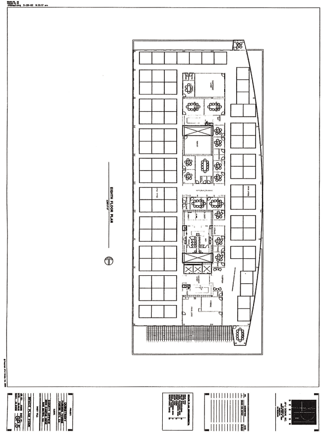 (EIGHTH FLOOR PLAN)