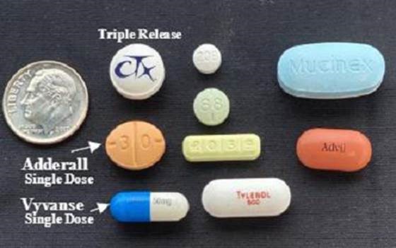 Different types of pills

Description automatically generated