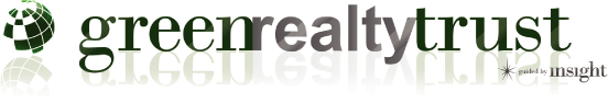 (GREEN REALTY TRUST LOGO)