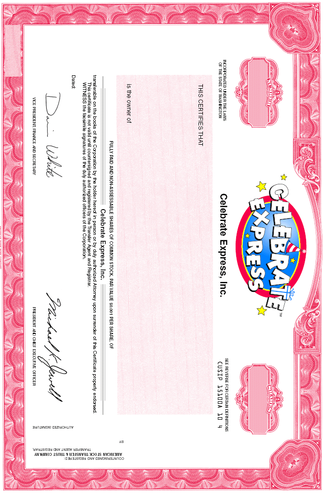 (CERTIFICATE)