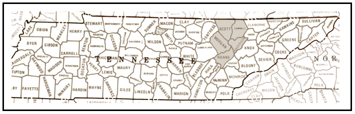 (TENNESSEE MAP)