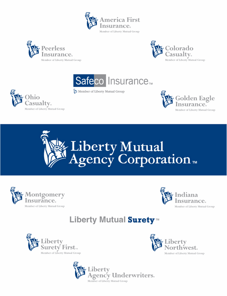 (LIBERTY MUTUAL AGENCY CORPORATION LOGOS)