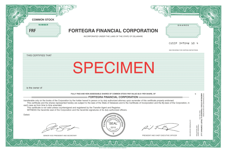 (Stock Certificate)