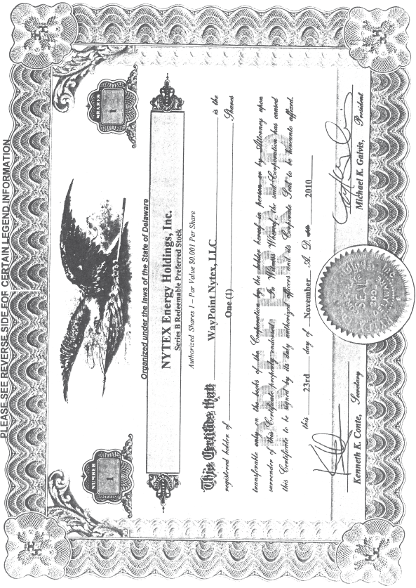 (CERTIFICATE)