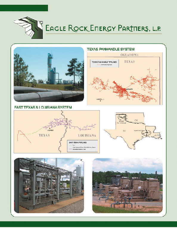 (EAGLE ROCK ENERGY PIPELINE SYSTEMS)