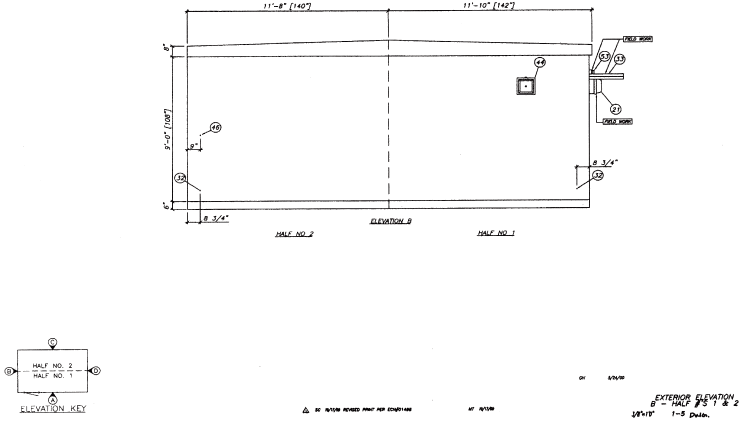 (EXTERIOR ELEVATION B)