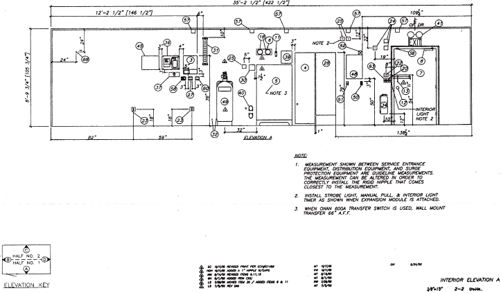 (INTERIOR ELEVATION A)