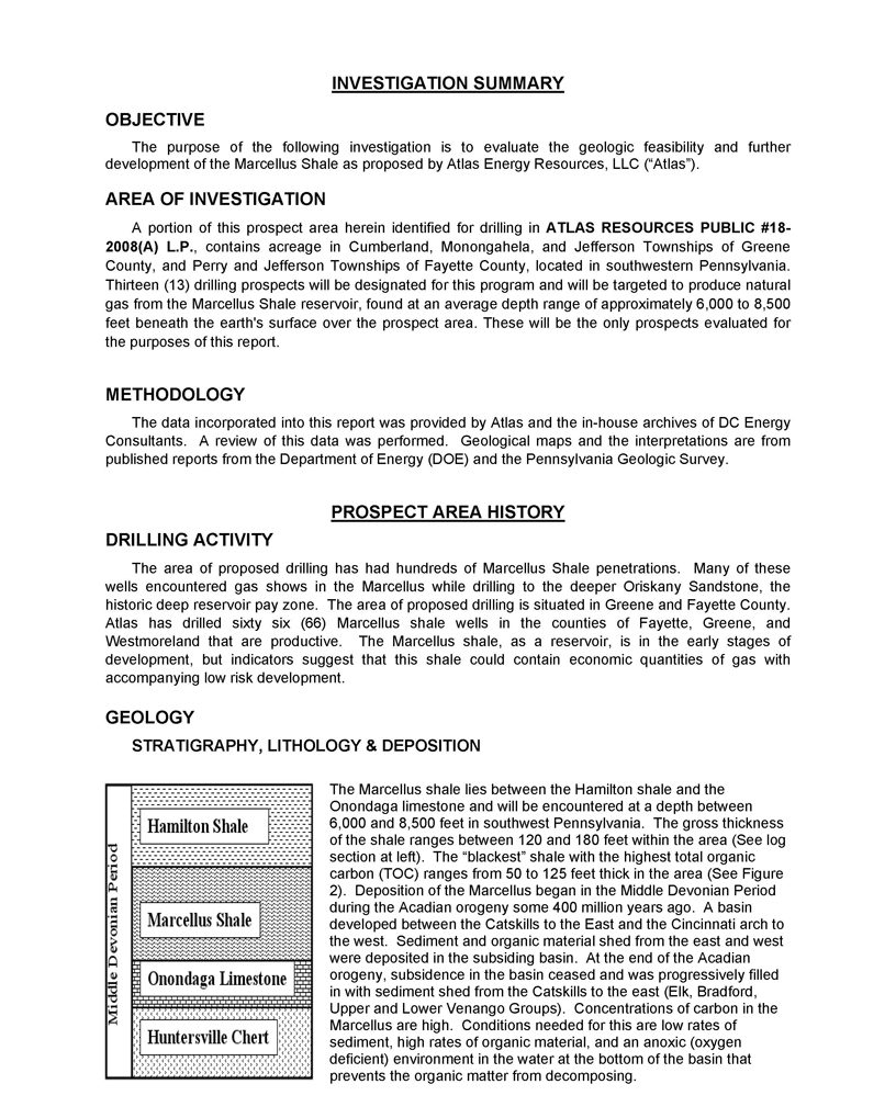 Atlas Resources Public #18-2008(A) L.P.