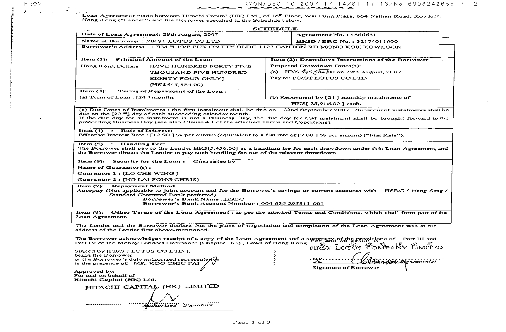 [ex101hkcloanagreement001.jpg]