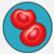 Red blood cells in a blue circle

Description automatically generated